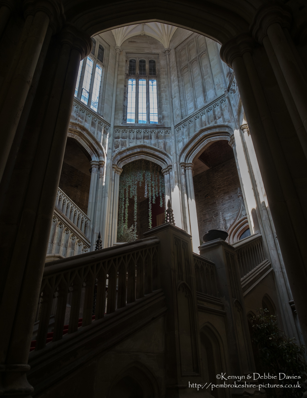 Built between 1830 and 1840, Margam Castle is actually a country house built in the Tudor Gothic style. It is currently used for location filming of Dr. Who and Da Vinci's Demons.